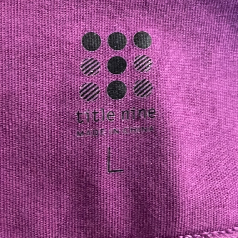 TITLE Nine Cotton Blend Skirt Size Large - Picture 9 of 10